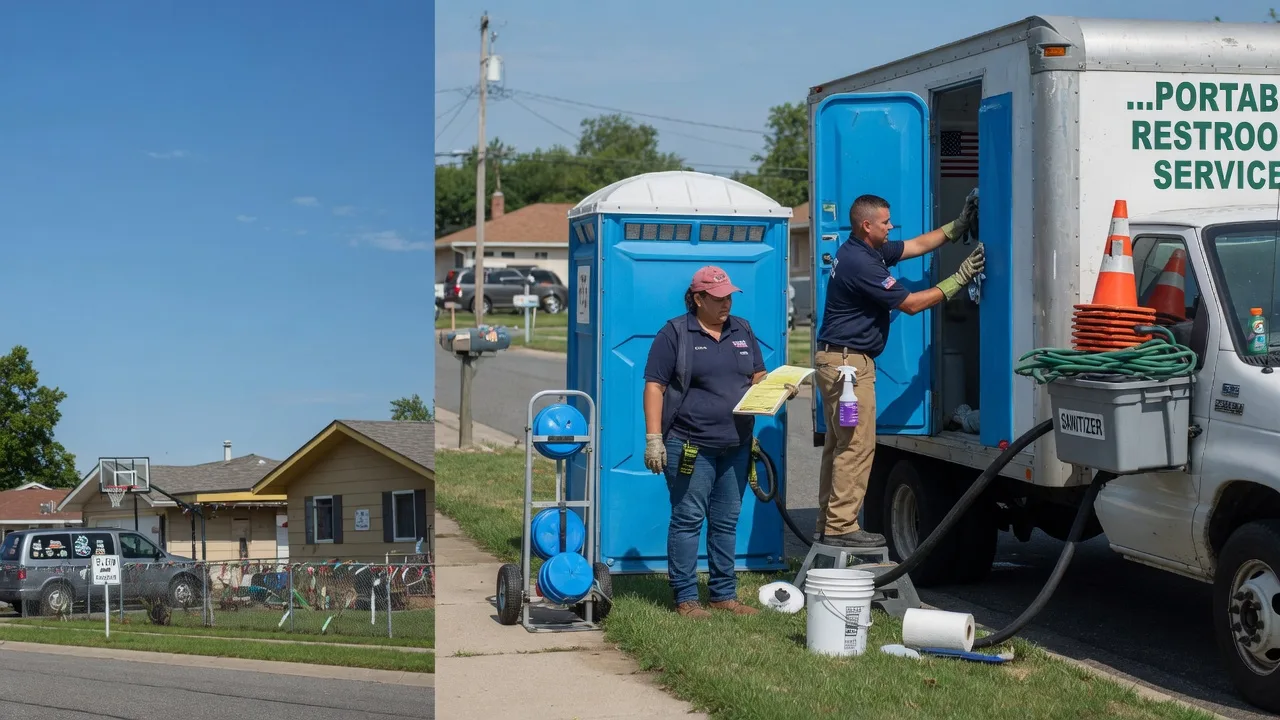 Porta Potty Rental in Robins, IA near me